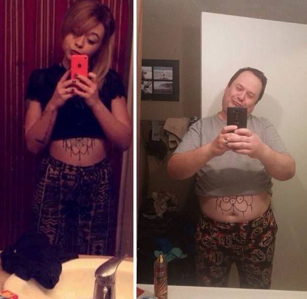 This Dad Who’s Been Trolling Daughter By Recreating Her Racy Selfies