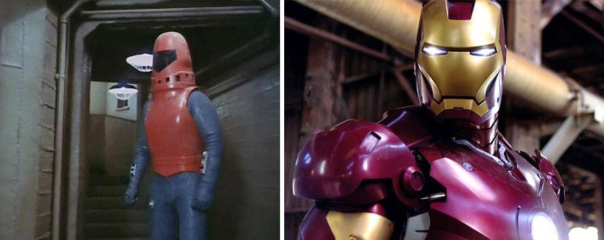 Super Heroes Then and Now (25 Pics)