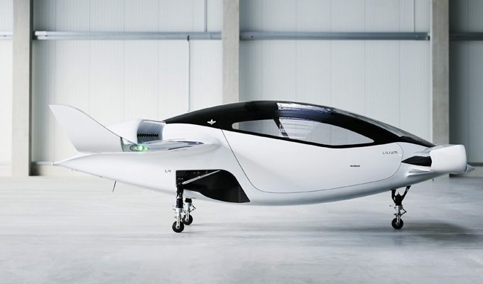World’s First All-Electric Air Taxi - The Lilium Jet