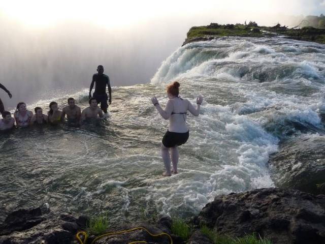 Devils Pool Victoria Falls, Zambia - The Most Dangerous Pool In The World!