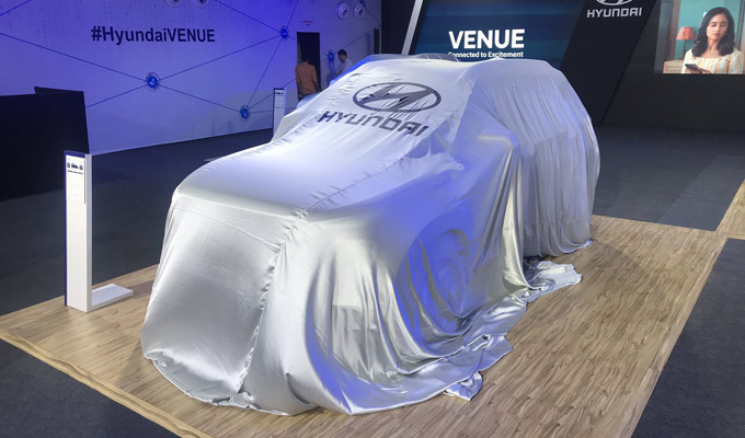 New Hyundai Venue 2019 Images, Interior Details and Price