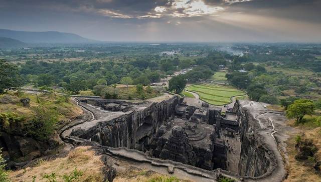 Kailasa Temple - 8th Century Largest Single Rock Cut Temple In The World