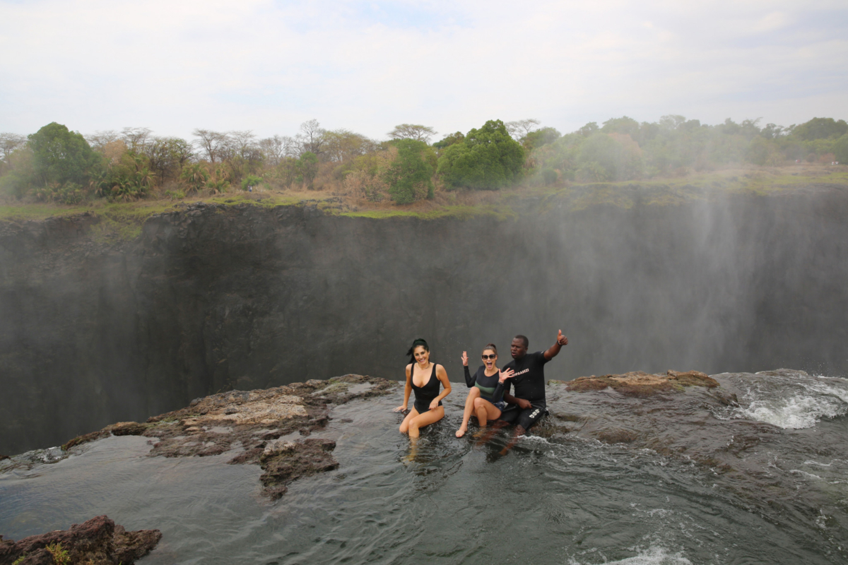 Devils Pool Victoria Falls, Zambia - The Most Dangerous Pool In The World!