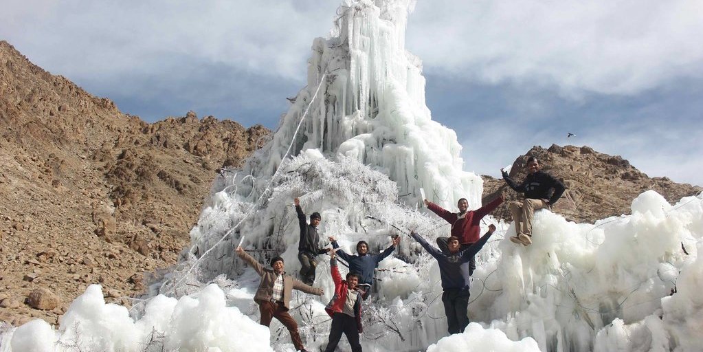 Ladakh's Ice Stupa Project in the Himalayan Desert