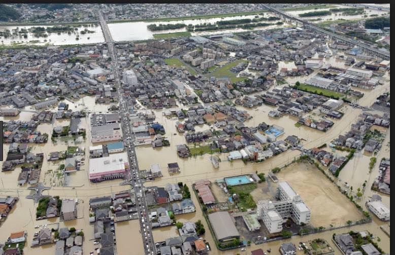 Japan Floods: Worst Rain Disaster in Decades (35 Pics)